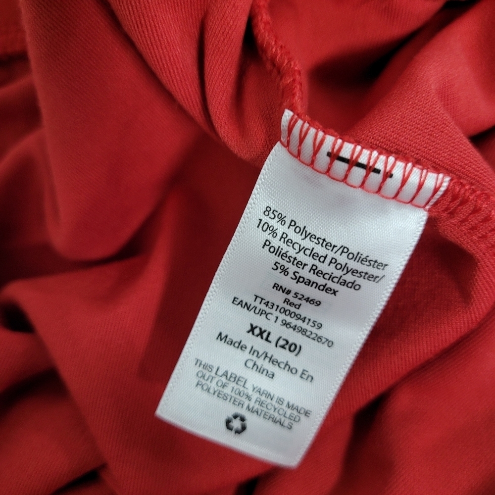 Time And Tru XXL Super Ultra Soft velour Red Comfort Pants NWOT - Picture 4 of 4